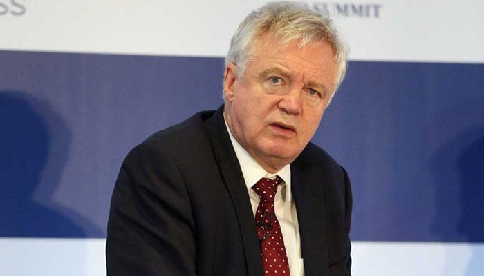 David Davis, UK secretary of state for exiting the European Union