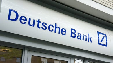 Deutsche Bank, Duesseldorf, Germany. Credit: iStock/MichaelJay