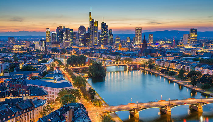Frankfurt am Main, Germany. Credit: iStock/RudyBalasko