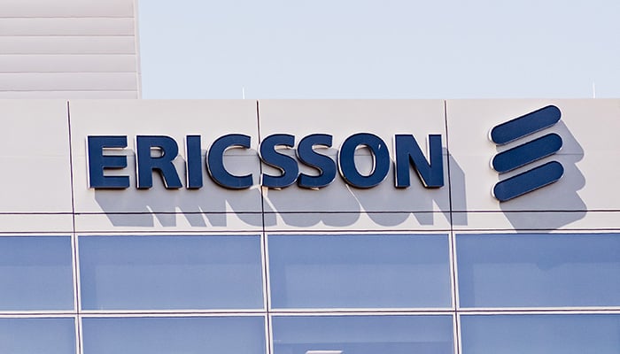 May 8, 2019 Santa Clara / CA / USA - Ericsson building located in Silicon Valley, south San Francisco bay area