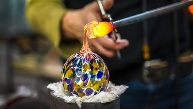 Murano glass production. Credit: Shutterstock/Stefan Malloch