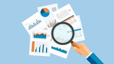 vector web banner for business analytic finance graph report and business investment planning concept