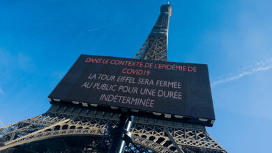 In the contest od the covid19, the Eiffel tower closed for an indefinite period of time