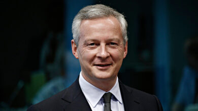 Bruno Le Maire, French minister for the economy, finance, and industrial and digital sovereignty