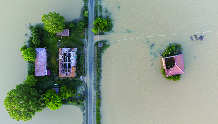Flooding in the Emilia-Romagna region