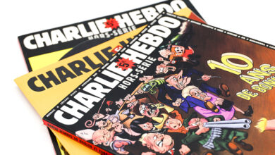 Issues of Charlie Hebdo magazine